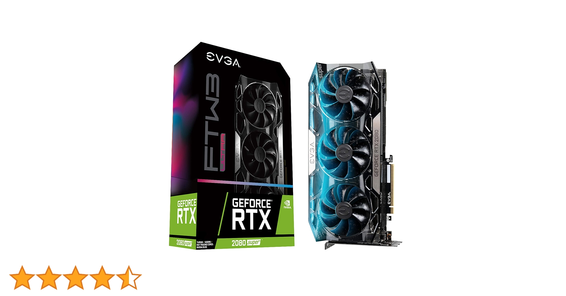 EVGA GeForce RTX 2080 Super FTW3 Ultra Gaming, 08G-P4-3287